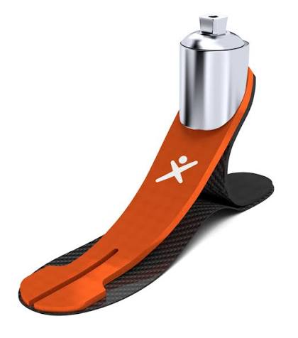Prosthetic Leg — carbon foot component
